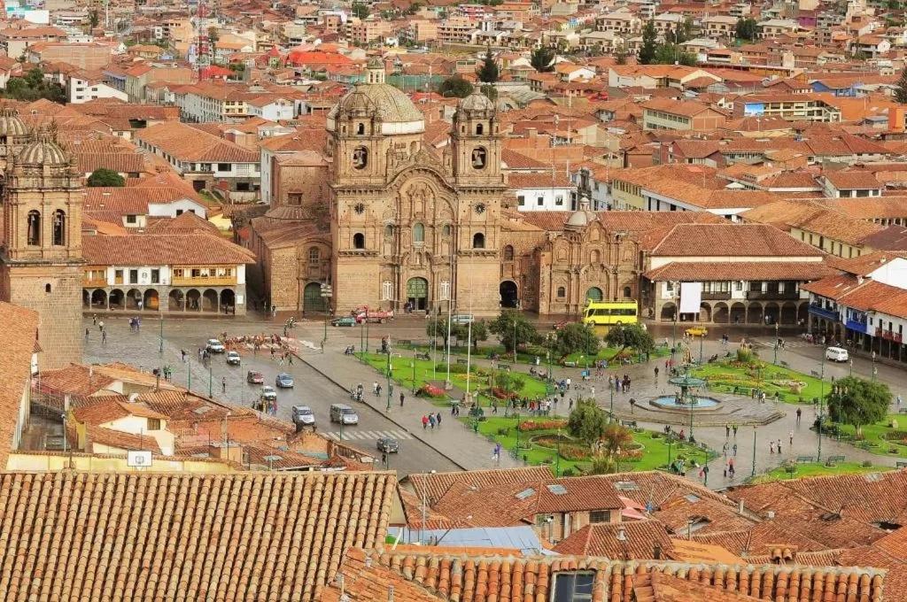 Apartament Qosqollay Plaza De Armas Cuzco Zewnętrze zdjęcie
